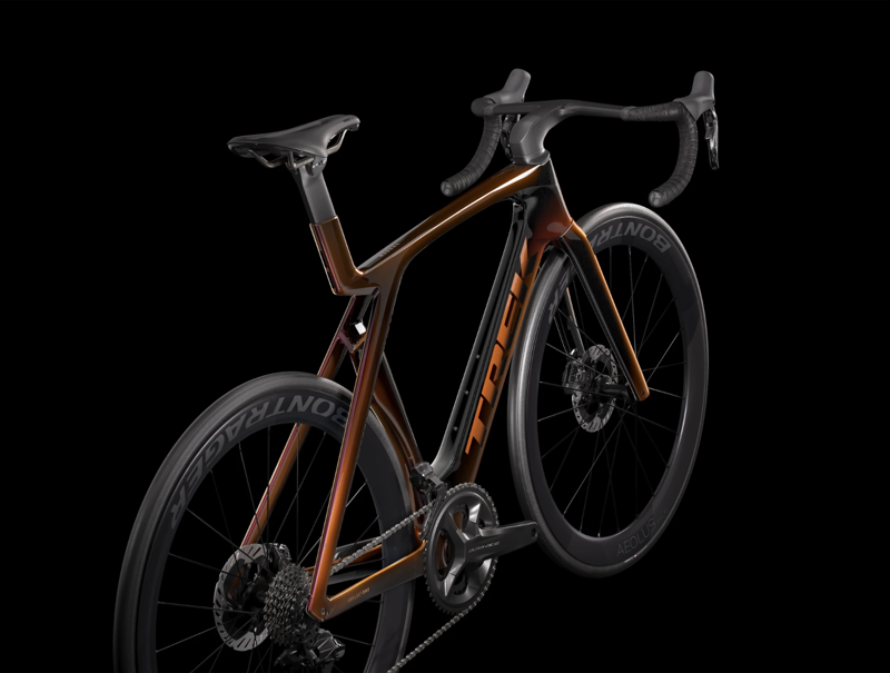 Trek Madone SLR 9 Di2 Gen 7 Carbon Road Bike 2024 in Axinite Flip/Trek Black-1